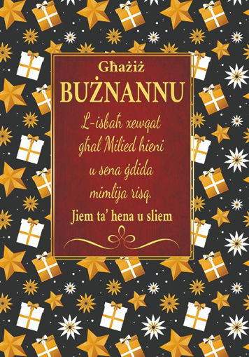 Picture of GHAZIZ BUZNANNU L-ISBAH XEWQAT KARTOLINA